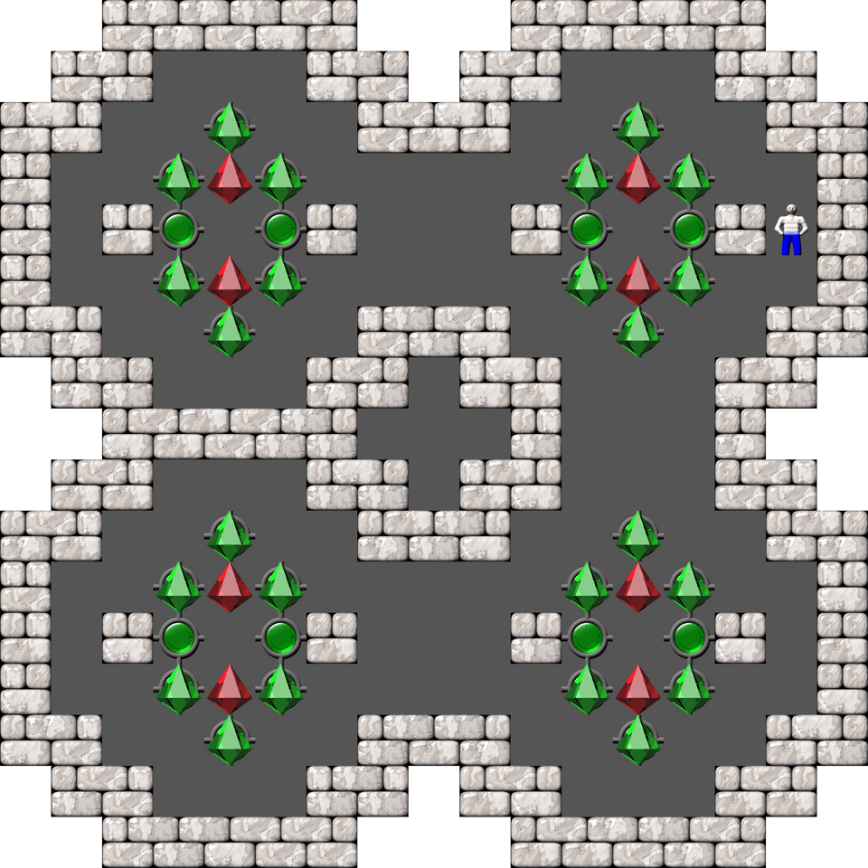 Sokoban Bugs special collection level 12